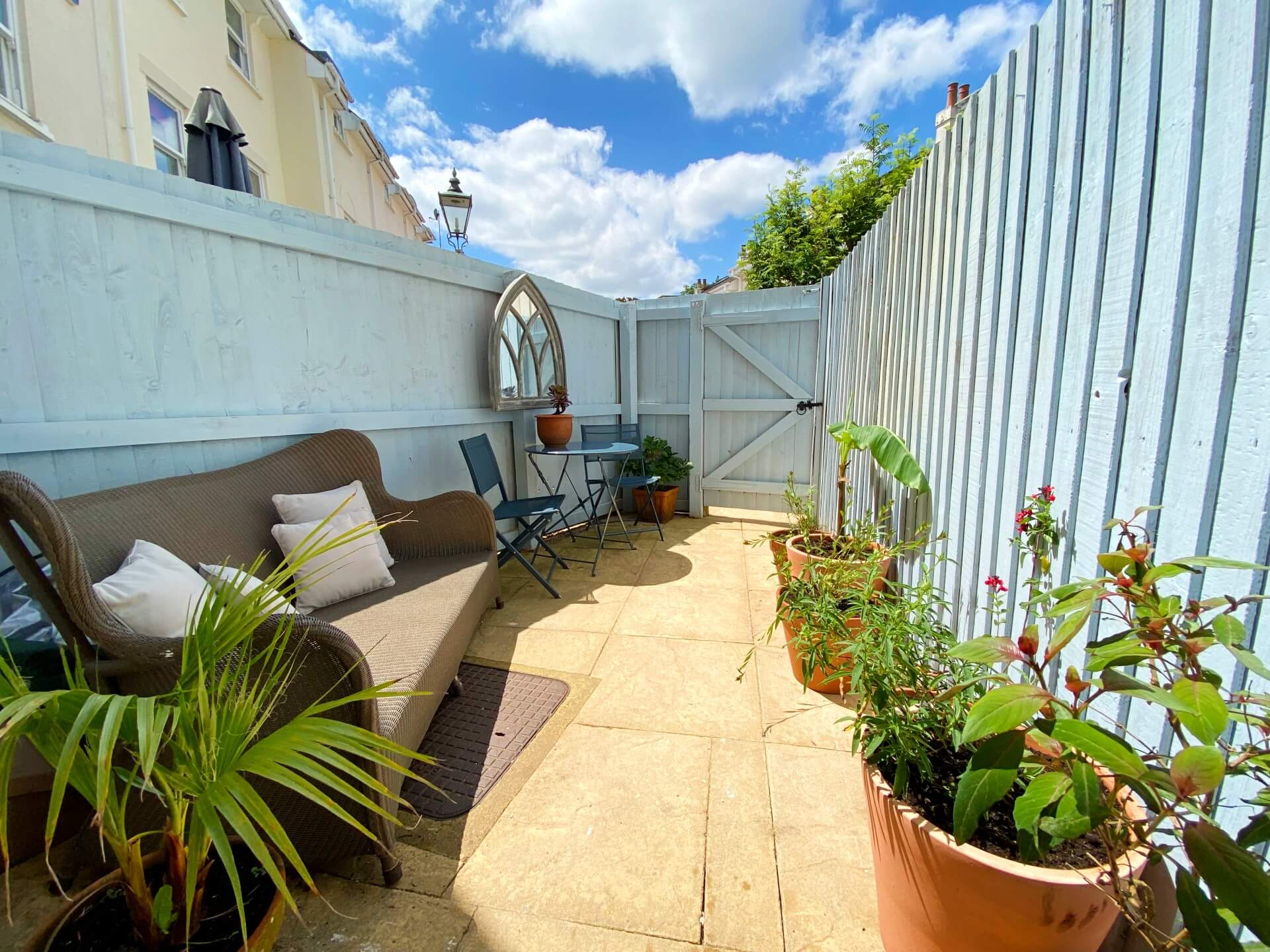 Lisburne Place Luxury Town House self catering accommodation - private courtyard.